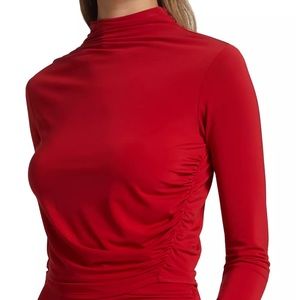 ALC Skylar Ruched Jersey Top, size M